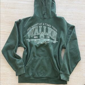 Wallen Forest Green Hoodie Sweater